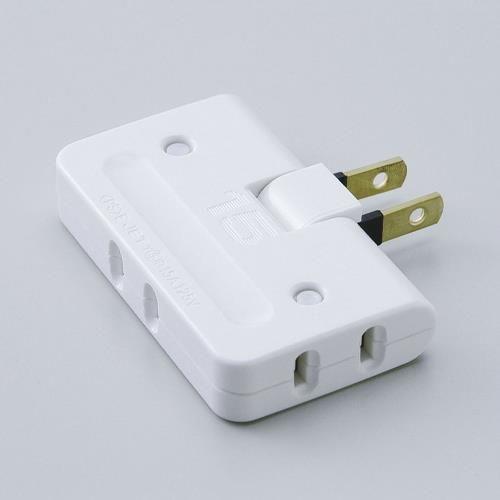 15A3口コーナータップ耐トラッキングカバー付
