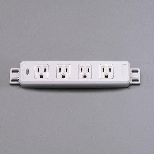 15A 機器用接地コンセント(4個口)