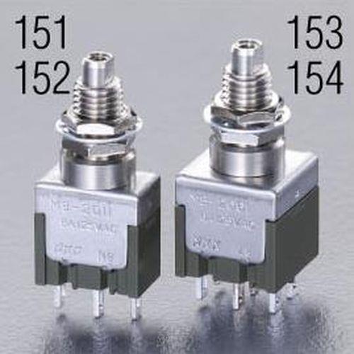 125V/6A 押しボタンスイッチ