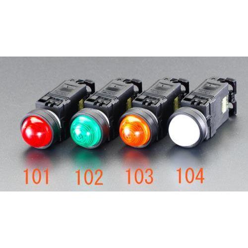 AC220V LED表示灯(白)