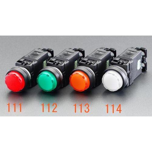 AC110V LED表示灯(橙)