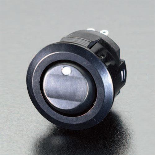 125V/10A LEDランプロッカースイッチ(赤)