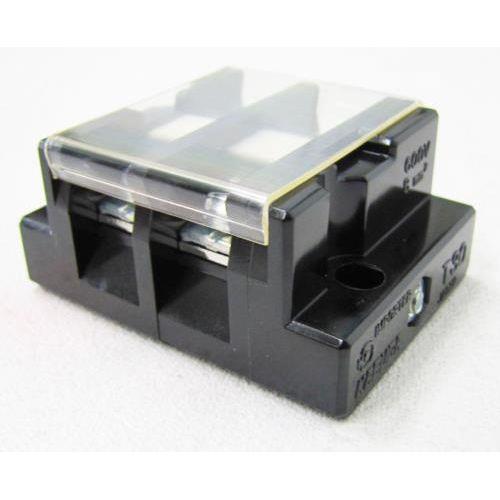 2極［600V/ 50A］ 組端子台