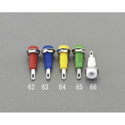 ［φ6.1x5mm穴/5A］チップジャック(赤)