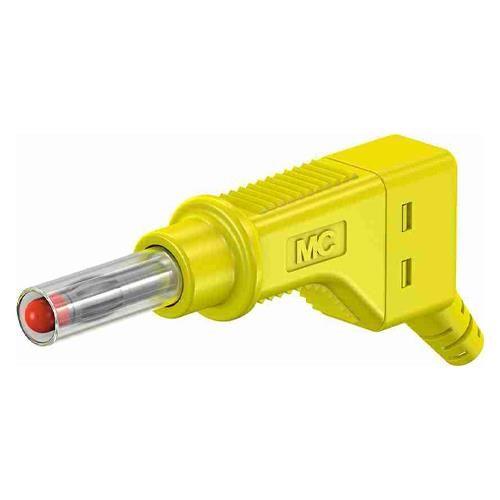 φ4mm バナナプラグ(スタック接続/黄)