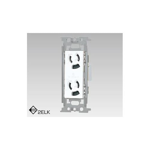 抜け止め接地ダブルコンセント