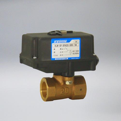 リレー内蔵型電動ボール弁