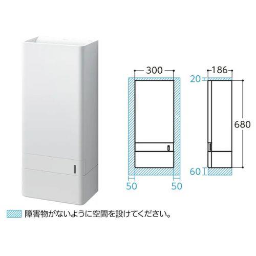 ハンドドライヤー 吸引・高速表面タイプ