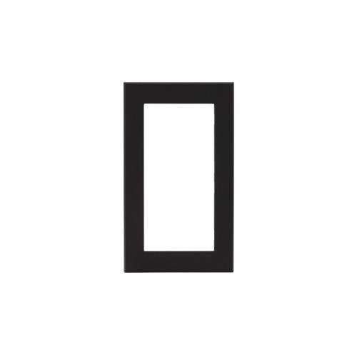 スイッチプレート1連用(BK色)