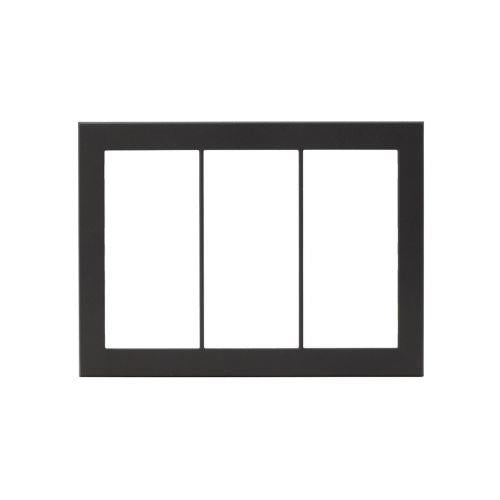 スイッチプレート3連用(BK色)