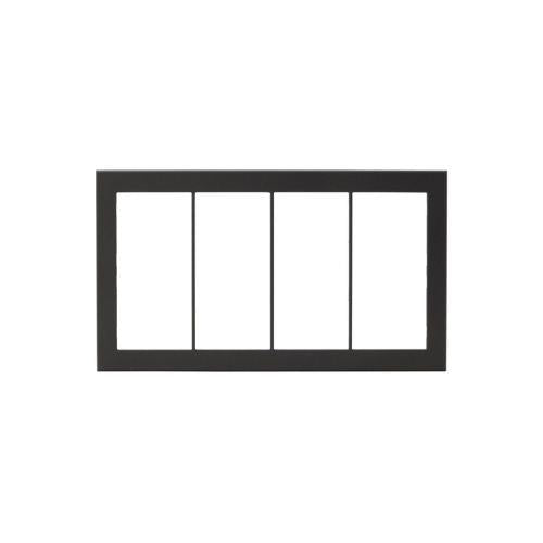 スイッチプレート4連用(BK色)