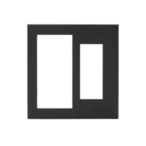 スイッチプレート2連用(スイッチ+3口)