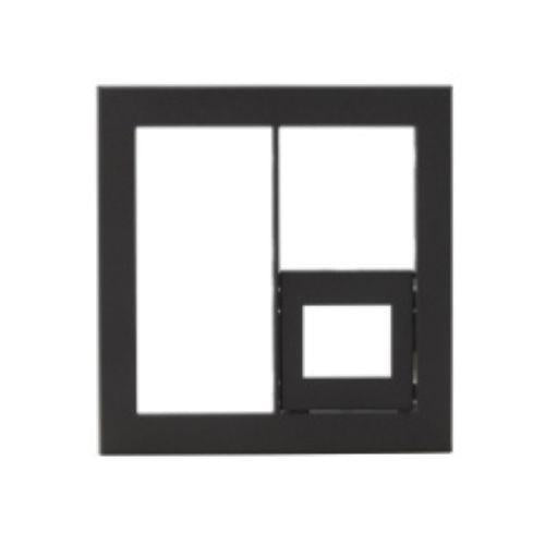 スイッチプレート2連用(スイッチ+1口)