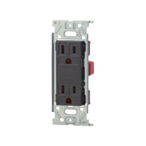 埋込接地ダブルコンセント金属枠