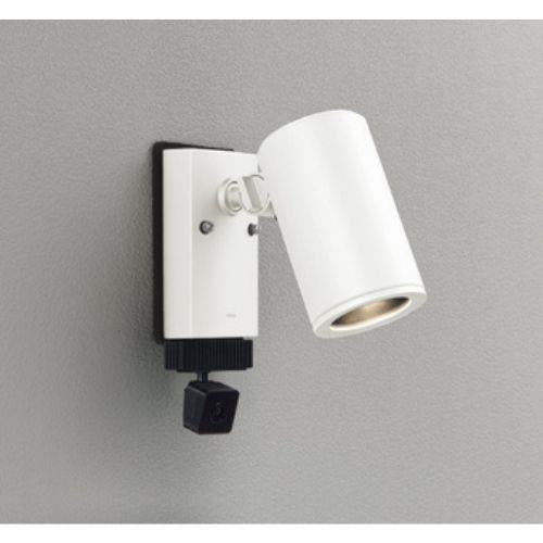 エクステリアスポットライト 顔識別カメラ付