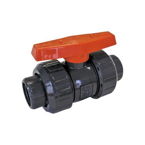 ボールバルブ U-PVC/EPDM ネジ式