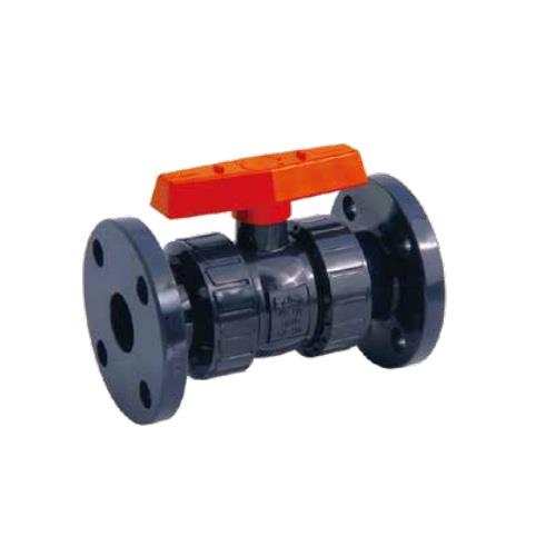 ボールバルブ U-PVC/EPDM フランジ式